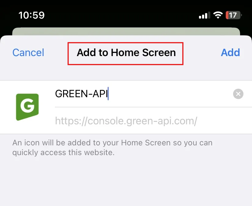 screen